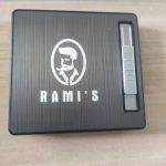 Rami's Cigarette case with torch lighter built in