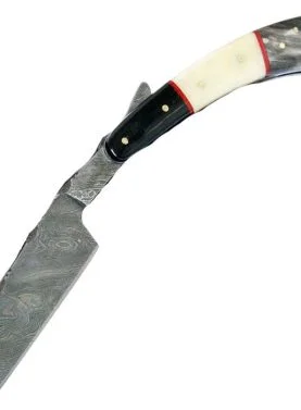10" Damascus Steel Sharp Razor Blade