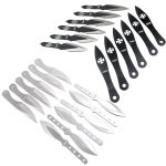 Defender 5.5" Throwing Knife 24 Pc Set