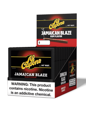 AL Capone cigars - Jamaican Blaze, Non-Filter