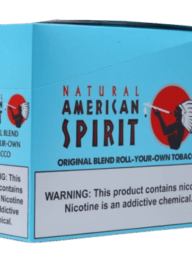 Box of 6 American Spirit Pouches - 8.46 oz each, premium natural tobacco