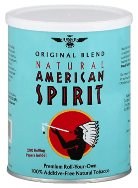 American Spirit 5.29oz Can - Premium all-natural tobacco