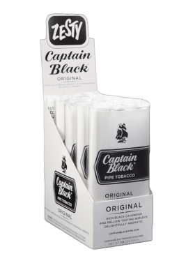 Captain Black White - pouches