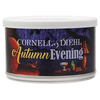 Tin of Cornell & Diehl Autumn Evening pipe tobacco.