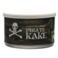 2 oz tin of Cornell & Diehl Pirate Kake pipe tobacco.