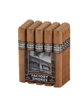 A bundle of Factory Smokes cigars, offering premium quality and value in every stick