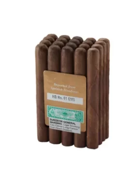 Bundle of Honduran cigars wrapped in cellophane
