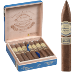 Jaime Garcia Sucesor single cigar with open box in background