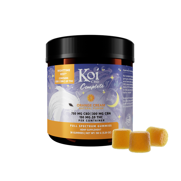 Koi Complete Nighttime Rest | THC + CBN + CBD Gummies - Image 3