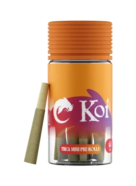 Koi Thca Mini pre-Rolls-Kief-Infused - Blueberry Gum( indica)