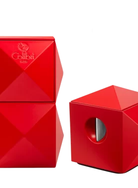 QUASAR DESK LIGHTER + QUASAR 2-IN-1 DESK CUTTER - Red