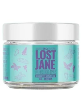 Lost Jane Exotic THCa Flower 4 Grams - Biscotti gushers(Indica)