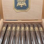 Open box of Undercrown Maduro cigars showcasing dark, oily wrappers