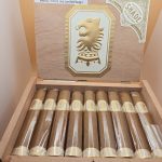 Undercrown Shade cigars open box with premium cigars arranged inside