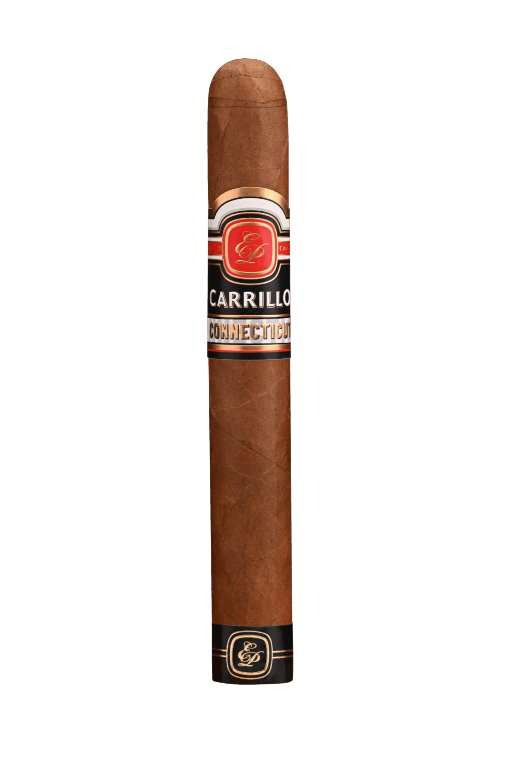 E.P. Carrillo Connecticut Toro single cigar displayed upright